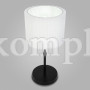Настольный светильник с тканевым абажуром 01162/1 черный