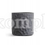 Кашпо TREEZ Ergo Comb Цилиндр Дымчато-серый бетон в-43 см, д-43 см