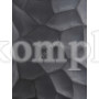 Кашпо TREEZ Ergo Comb Цилиндр Дымчато-серый бетон в-36 см, д-36 см