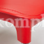 Стул GENIUS (mod 75) металл/пластик, 46x56x84cм, красный
