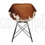 Кресло Secret De Maison EAMES RODEO (mod. M-11998) металл/шкура буйвола, 62х50х81см, античная медь/коричневый