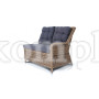 Бергамо, плетеный левый модуль дивана, соломенный YH-C2579WZ
