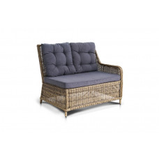 Бергамо, плетеный левый модуль дивана, соломенный YH-C2579WZ