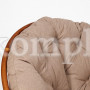 Кресло-качалка "PAPASAN" w 23/01 B с подушкой, Pecan (орех), экошерсть Коричневый, 1811-5