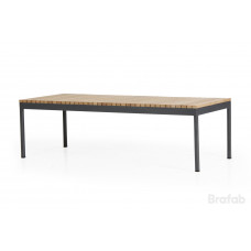 Zalongo стол 150x60 см, алюминий/тик, 4287-72