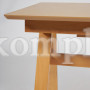 Стол раскладной Ricco (Рикко) основание бук, столешница мдф, 80x120+40*75см, Натуральный