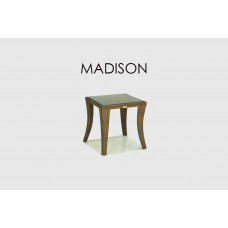 MADISON стол приставной BRONZE вставное стекло