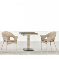 Комплект мебели 2+1 AFM-T605SWT/Y79C-W85 Latte 2Pcs