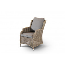 Неаполь плетеный стул, серо-соломенный GFS7027C