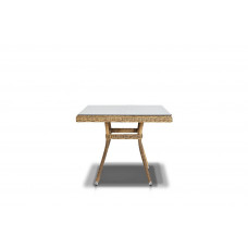 Айриш, стол, соломенный 900х900 YH-T4428G