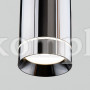 Подвесной светодиодный светильник DLR023 12W 4200K Черный жемчуг