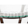 Комплект для отдыха SONOMA (стол круглый (со стеклом)+2 кресла+диван ) с подушками, ротанг